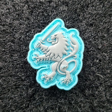 Load image into Gallery viewer, **SET of 2** on the DL brand Lion Ranger Eye Silver Metallic / Tiffany Blue