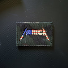 Load image into Gallery viewer, ***GREEN M81 SELECT*** Laser Cut M81 Woodland Camo MERICA Patch