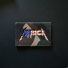 Load image into Gallery viewer, ***HAND SELECT*** Laser Cut M81 Woodland Camo MERICA Patch