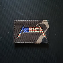 Load image into Gallery viewer, ***BROWN M81 SELECT*** Laser Cut M81 Woodland Camo MERICA Patch