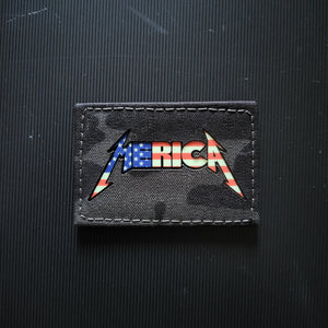 ***MCB HAND SELECT*** Laser Cut Multicam Black MERICA Patch