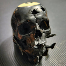 Load image into Gallery viewer, 2021 #Prototype Executed Skull Hand Carved 8 Ball