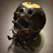 Load image into Gallery viewer, 2021 #Prototype Executed Skull Hand Carved 8 Ball