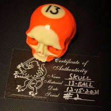 Load image into Gallery viewer, Serial #2 Hand Carved 13 Ball Skull