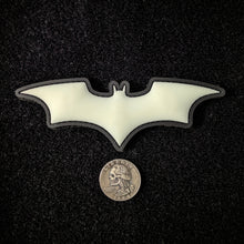 Load image into Gallery viewer, Glow in the dark Bat Signal patch