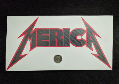 Mega MERICA limited decal