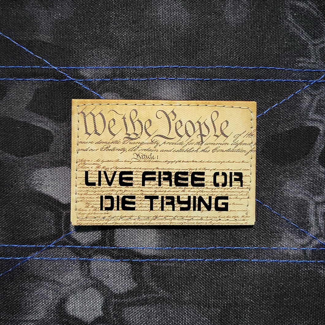 Live Free or Die Trying - Black IR