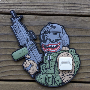 Door Gunner modular PVC patch w/ M249 SAW set