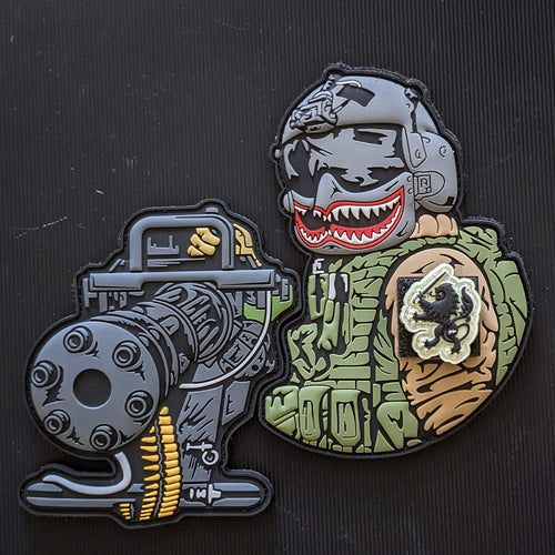 Door Gunner modular PVC patch w/ M134 set